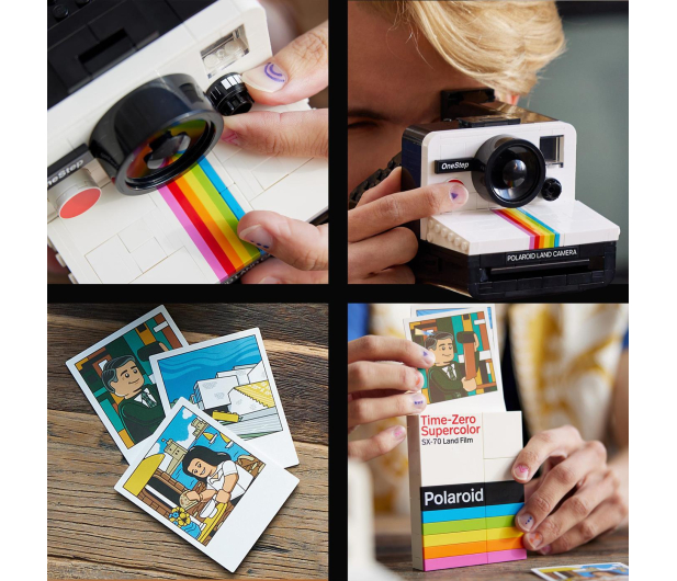 LEGO Ideas 21345 Aparat Polaroid OneStep SX-70 - 1202092 - zdjęcie 6